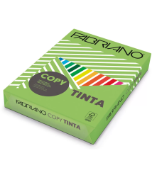 Hîrtie colorată A4 FABRIANO Tinta Verde Pisello, 80 gr/m2, 500 foi, mazare verde